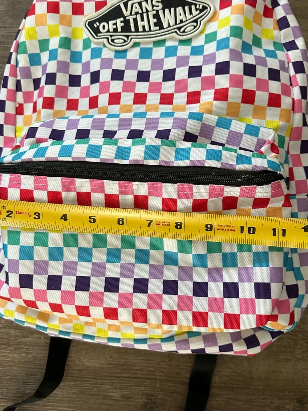 Vans Off The Wall Realm Backpack Checker Bloc